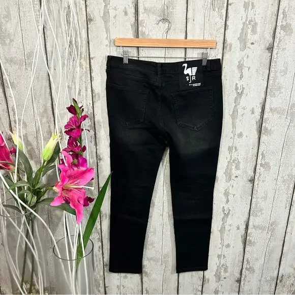 Free People x Sandrine Rose - NWT Distressed Skinny Jeans - Picture 8 of 11